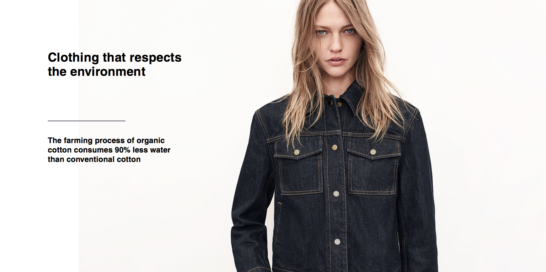 Zara top conscious collection